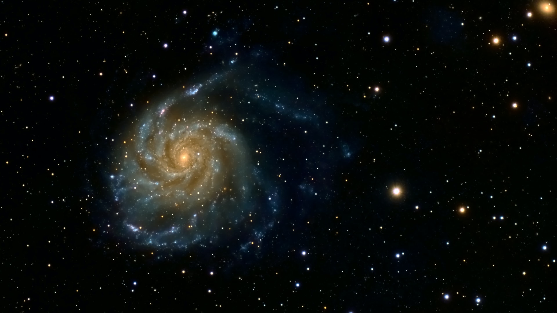 M101 galaxy by Guillermo Ferla